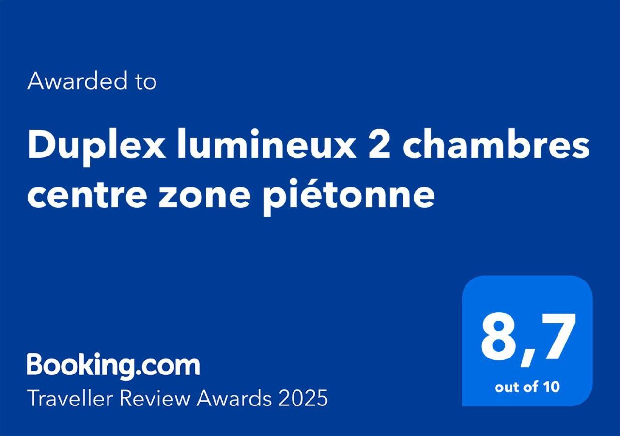 Duplex Lumineux 2 Chambres Centre Zone Pietonne Valence  Exteriér fotografie